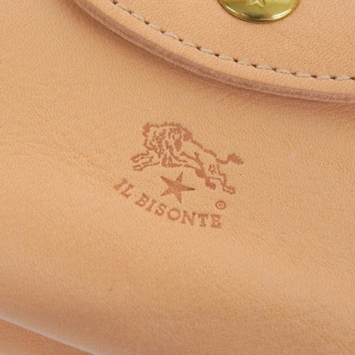IL BISONTE イルビゾンテ キーケース 4連 二つ折り 財布 小銭入れ レザー 