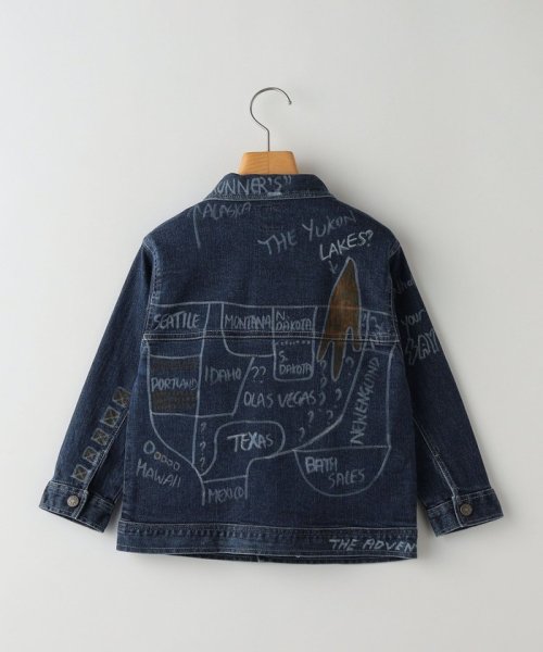 SHIPS KIDS(シップスキッズ)/THE PARK SHOP:105cm～145cm / TRIPBOY DENIM JAKCET/img01