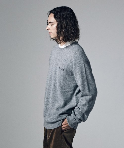 Penguin by Munsingwear(ペンギン　バイ　マンシングウェア)/【Penguin by CLUBHAUS】LAMS WOOL SADDLE SHOULDER CREW SWEATER/img11