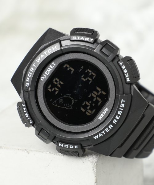 SETUP7(SETUP7)/【SETUP7】シンプルで使いやすい◎ デジタル リストウォッチ 腕時計 KNF030/img02