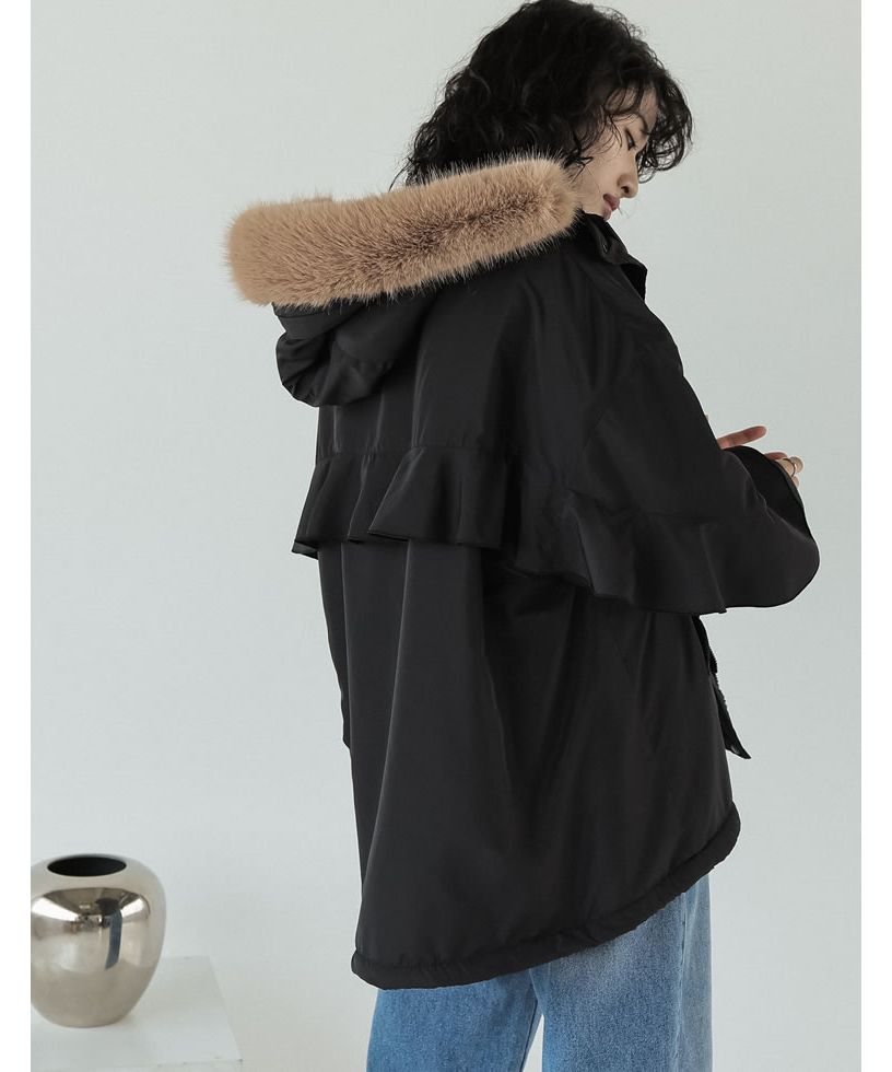 【Lサイズ】完売 EGO TRIPPING フードファー カバーオールコート Lサイズ】完売 EGO TRIPPING フードファー カバーオールコート 2023