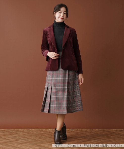 コーデュロイジャケット 