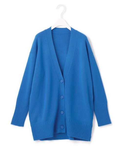 【洗える】 ソフトカシミヤミックス カーディガン 