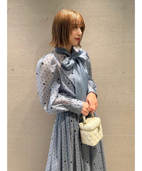 LILY BROWN×MARY QUANT】デイジードットブラウス(505764847 LILY BROWN×MARY QUANT】デイジードットブラウス(505764847