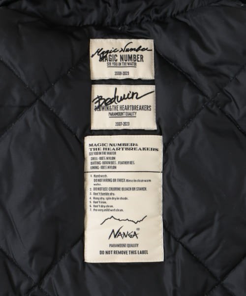 MAGIC NUMBER　NANGAコラボダウンコーチジャケット THE HEARTBREAKERS vintage