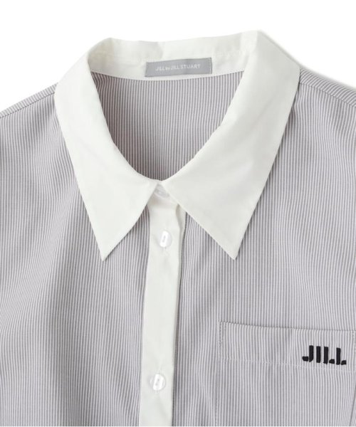 JILL by JILL STUART(ジル バイ ジル スチュアート)/ロゴ入りウエストリボンシャツ/img10