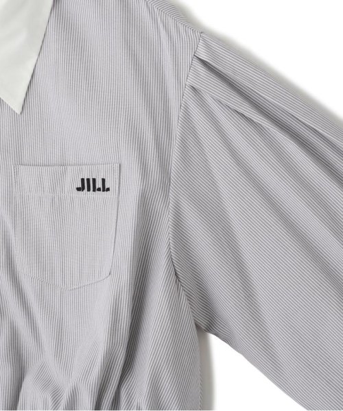 JILL by JILL STUART(ジル バイ ジル スチュアート)/ロゴ入りウエストリボンシャツ/img11