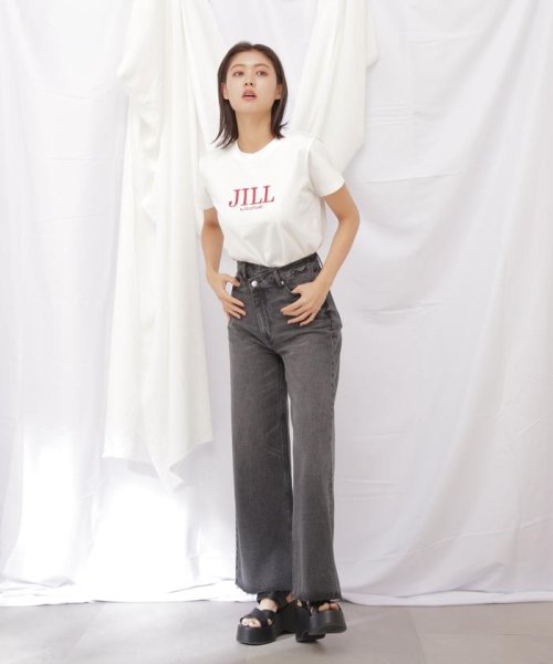 JILL by JILL STUART(ジル バイ ジル スチュアート)/JBオーガニック刺繍ロゴTシャツ/img25