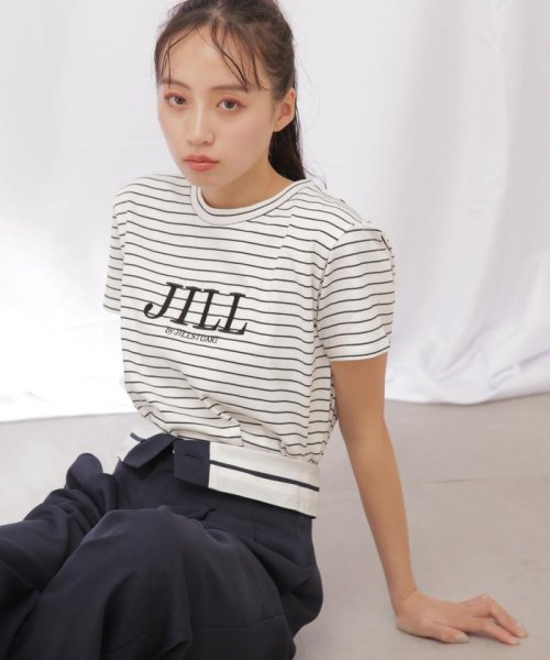 JILL by JILL STUART(ジル バイ ジル スチュアート)/JBオーガニック刺繍ロゴTシャツ/img29