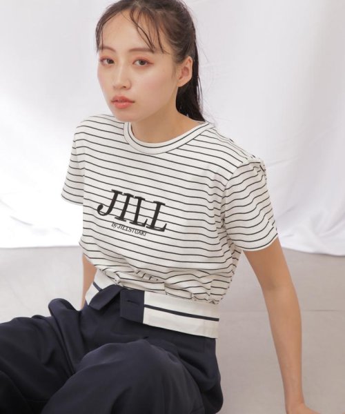 JILL by JILL STUART(ジル バイ ジル スチュアート)/JBオーガニック刺繍ロゴTシャツ/img32