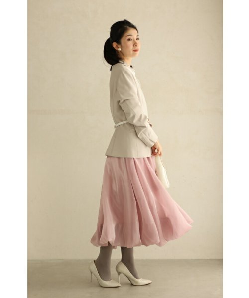 CAWAII(カワイイ)/グロスベールのバルーン裾ロングスカート/img19