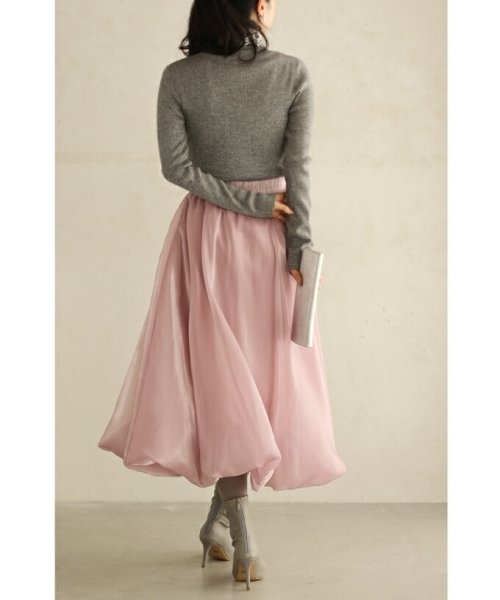 CAWAII(カワイイ)/グロスベールのバルーン裾ロングスカート/img21