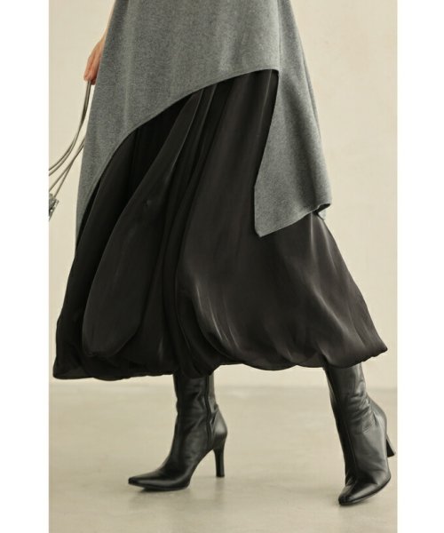 CAWAII(カワイイ)/グロスベールのバルーン裾ロングスカート/img22