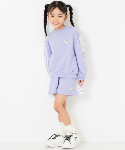 ANAP KIDS(アナップキッズ)/袖 ライン ロゴ 裏毛 スウェット トレーナー トップス/img16