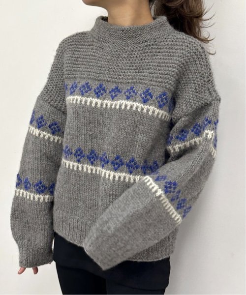 U by Spick&Span(ユーバイ　スピック＆スパン)/【NEPAL HAND KNIT/ネパールハンドニット】別注ジャガードニットプルオーバー/img02