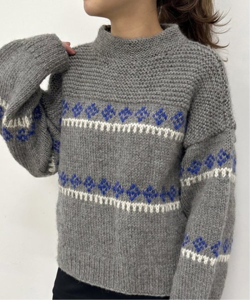 U by Spick&Span(ユーバイ　スピック＆スパン)/【NEPAL HAND KNIT/ネパールハンドニット】別注ジャガードニットプルオーバー/img04