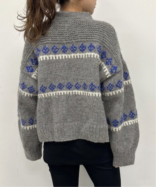 U by Spick&Span(ユーバイ　スピック＆スパン)/【NEPAL HAND KNIT/ネパールハンドニット】別注ジャガードニットプルオーバー/img06