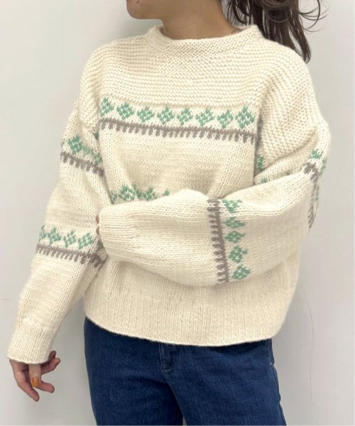 U by Spick&Span(ユーバイ　スピック＆スパン)/【NEPAL HAND KNIT/ネパールハンドニット】別注ジャガードニットプルオーバー/img12