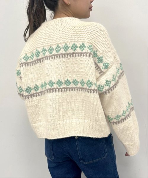 U by Spick&Span(ユーバイ　スピック＆スパン)/【NEPAL HAND KNIT/ネパールハンドニット】別注ジャガードニットプルオーバー/img14