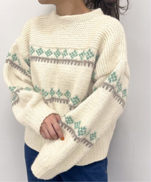 U by Spick&Span(ユーバイ　スピック＆スパン)/【NEPAL HAND KNIT/ネパールハンドニット】別注ジャガードニットプルオーバー/img15