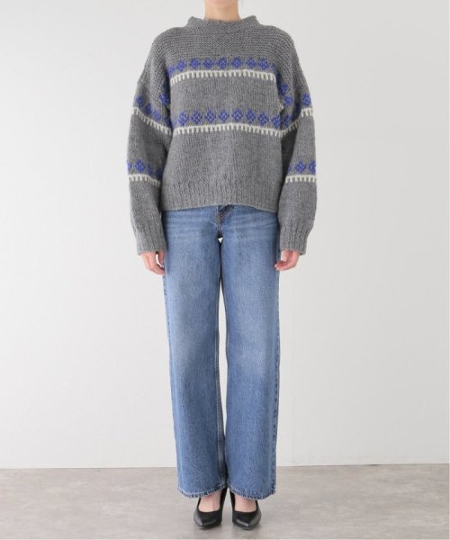 U by Spick&Span(ユーバイ　スピック＆スパン)/【NEPAL HAND KNIT/ネパールハンドニット】別注ジャガードニットプルオーバー/img21