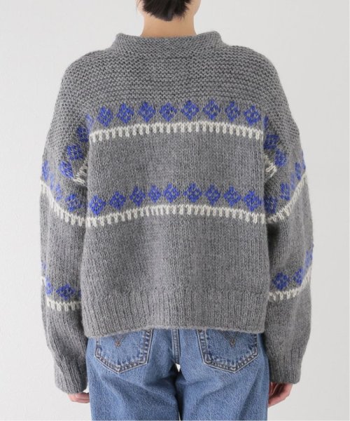 U by Spick&Span(ユーバイ　スピック＆スパン)/【NEPAL HAND KNIT/ネパールハンドニット】別注ジャガードニットプルオーバー/img24