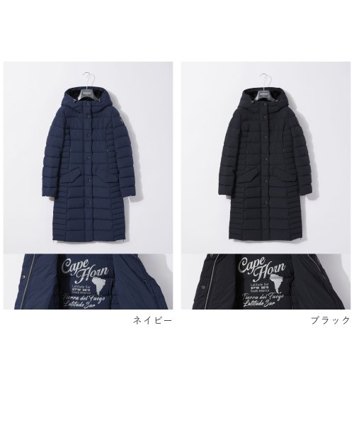 ケープホーン CAPE HORN 52586 コート GIACCA CAFAYATE レディース アウター サンタクルス エコファー ダウン ジャケット 秋冬 アウター また