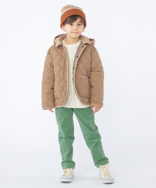 SHIPS KIDS(シップスキッズ)/SHIPS KIDS:100～130cm /〈撥水/手洗い可能〉キルト フード ジャケット/img07