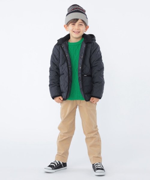 SHIPS KIDS(シップスキッズ)/SHIPS KIDS:100～130cm /〈撥水/手洗い可能〉キルト フード ジャケット/img17