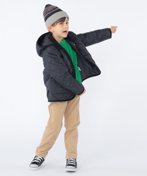 SHIPS KIDS(シップスキッズ)/SHIPS KIDS:100～130cm /〈撥水/手洗い可能〉キルト フード ジャケット/img19