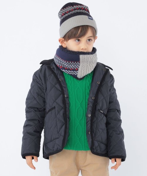 SHIPS KIDS(シップスキッズ)/SHIPS KIDS:100～130cm /〈撥水/手洗い可能〉キルト フード ジャケット/img21