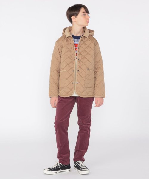 SHIPS KIDS(シップスキッズ)/SHIPS KIDS:145～160cm /〈撥水/手洗い可能〉キルト フード ジャケット/img04