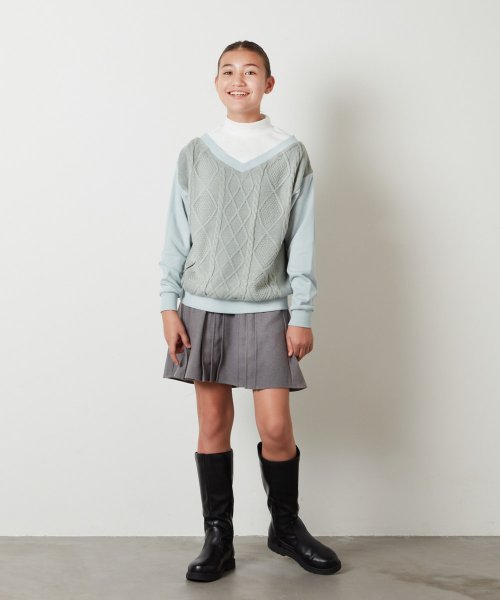 a.v.v(KID'S)(アー・ヴェ・ヴェキッズ)/[KIDS]ロングブーツ[WEB限定サイズ]/img01