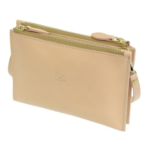 IL BISONTE イルビゾンテ 斜めがけ ショルダー バッグ レザー 