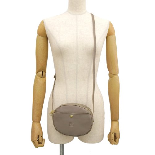 IL BISONTE イルビゾンテ 斜めがけ ショルダー バッグ レザー 