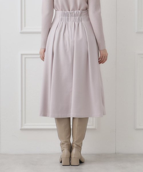 Couture Brooch(クチュールブローチ)/【ふっくら冬素材】起毛ツイルフレアスカート/img30
