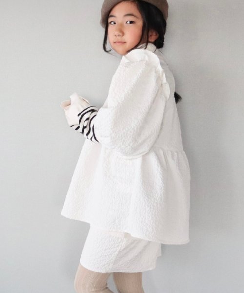 SHOO・LA・RUE(Kids) (シューラルーキッズ)/【110－140cm/プチセレ】エンボスショートパンツ/img14