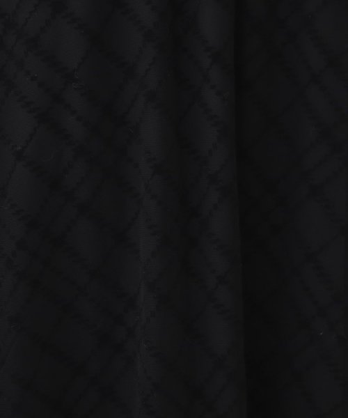 Couture Brooch(クチュールブローチ)/【ラクチン、華やぎスカート】フロッキーチェックチュールスカート/img41