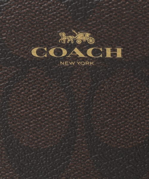 COACH(コーチ)/COACH コーチ 59267 ラウンドファスナー財布 小銭入れ付 PVCシグネチャー/img04