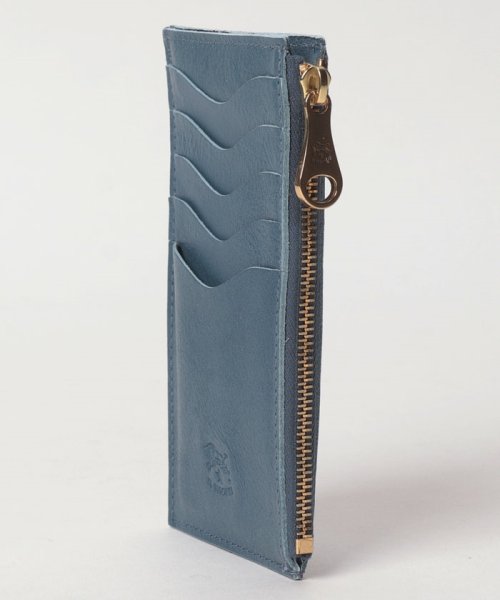 IL BISONTE イルビゾンテ SCC105PV0001 カードケース カードホルダー コインケース フラグメントケース ジップ付き 