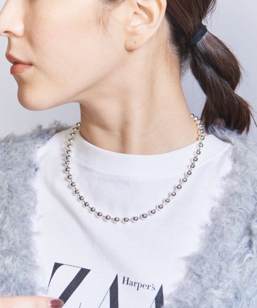 BEAUTY&YOUTH UNITED ARROWS(ビューティーアンドユース　ユナイテッドアローズ)/メタルボール チェーン ネックレス/img02