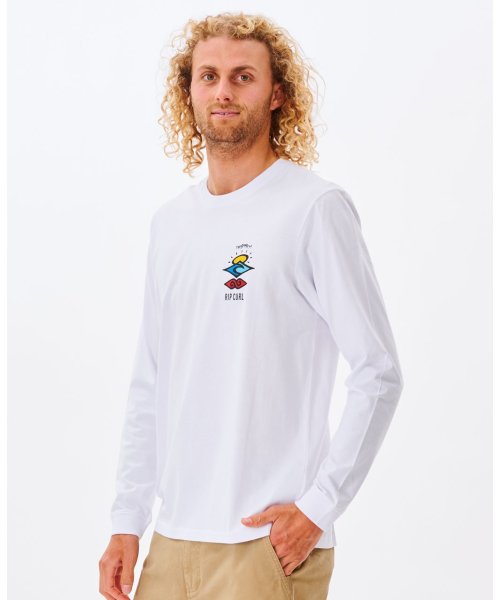 RIP CURL(リップカール)/SEARCH ICON L/S TEE 長袖Tシャツ/img01