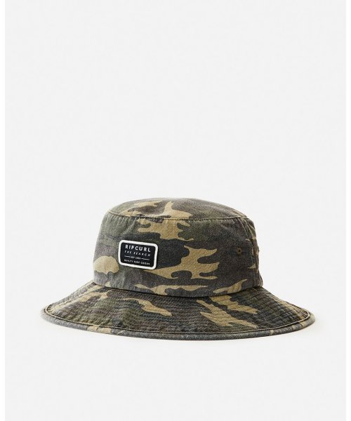 RIP CURL(リップカール)/CRUSHER CAMO WIDE BRIM HAT ハット/img01