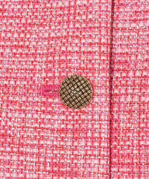 【Eternal Line 2024】メランジツイードノーカラー ジャケット Eternal Line なし