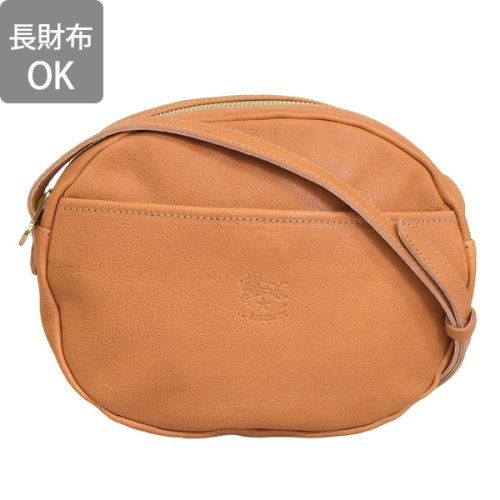 IL BISONTE イルビゾンテ 斜めがけ ショルダー バッグ レザー 