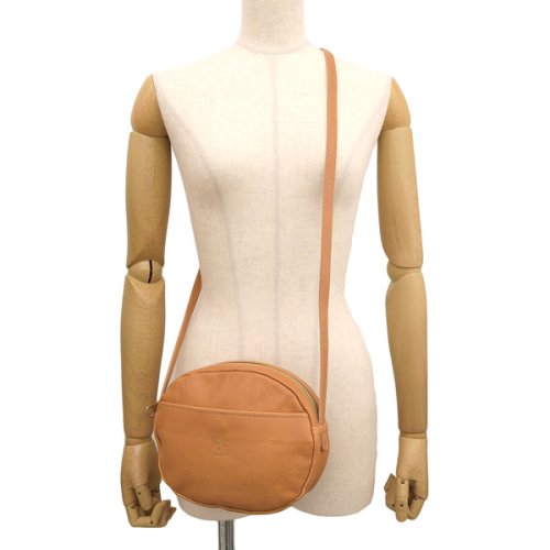 IL BISONTE イルビゾンテ 斜めがけ ショルダー バッグ レザー 