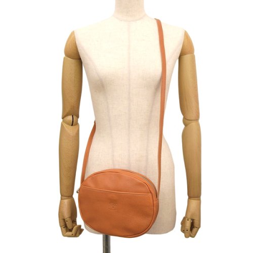 IL BISONTE イルビゾンテ 斜めがけ ショルダー バッグ レザー 