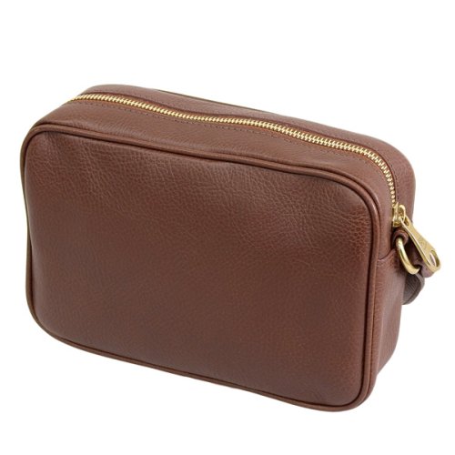 IL BISONTE イルビゾンテ 斜めがけ ショルダー バッグ レザー 