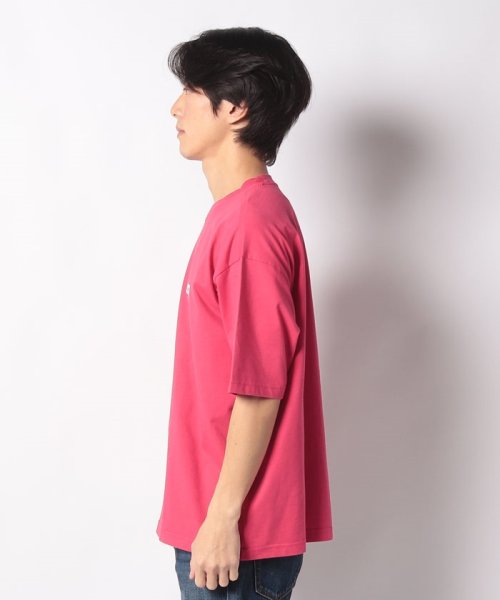 LEVI’S OUTLET(リーバイスアウトレット)/SKATE GRAPHIC BOX TEE LSC RASPBERRY CORE BATWING RED/img01