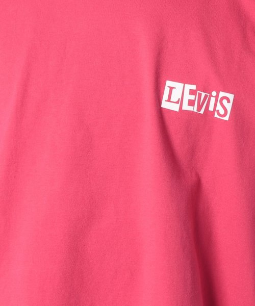 LEVI’S OUTLET(リーバイスアウトレット)/SKATE GRAPHIC BOX TEE LSC RASPBERRY CORE BATWING RED/img05